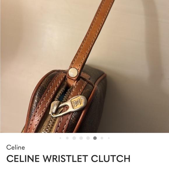 CELINE Brown Leather bag - Picture 9 of 16